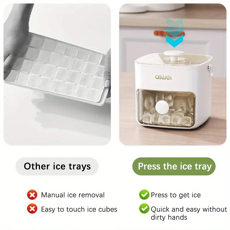 Extra-Large Ice Cube Maker – Chill Your Drinks in Style! ❄️🥃