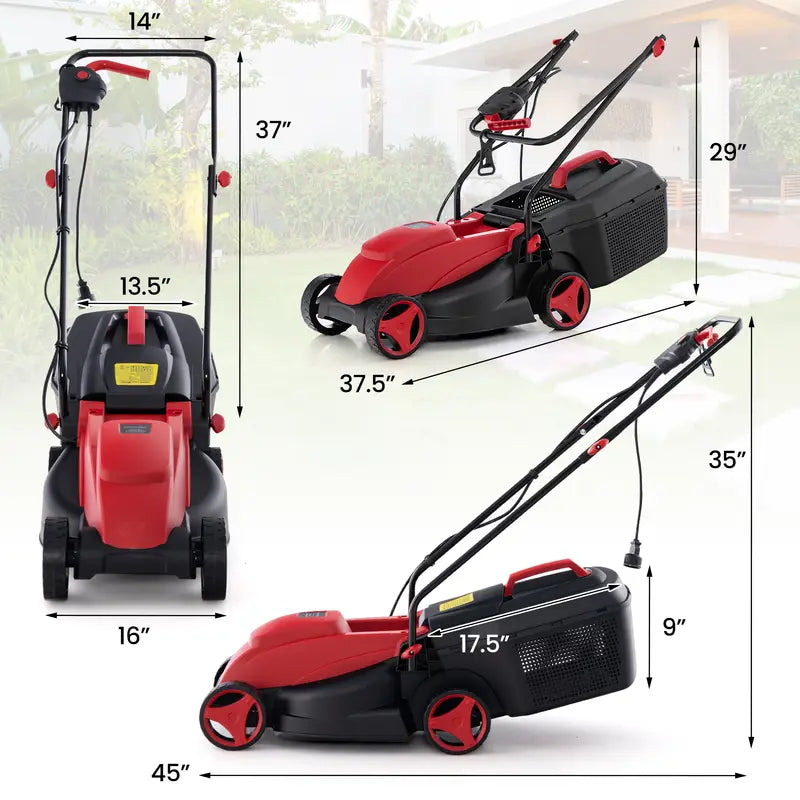 COSTWAY Electric Corded Lawn Mower