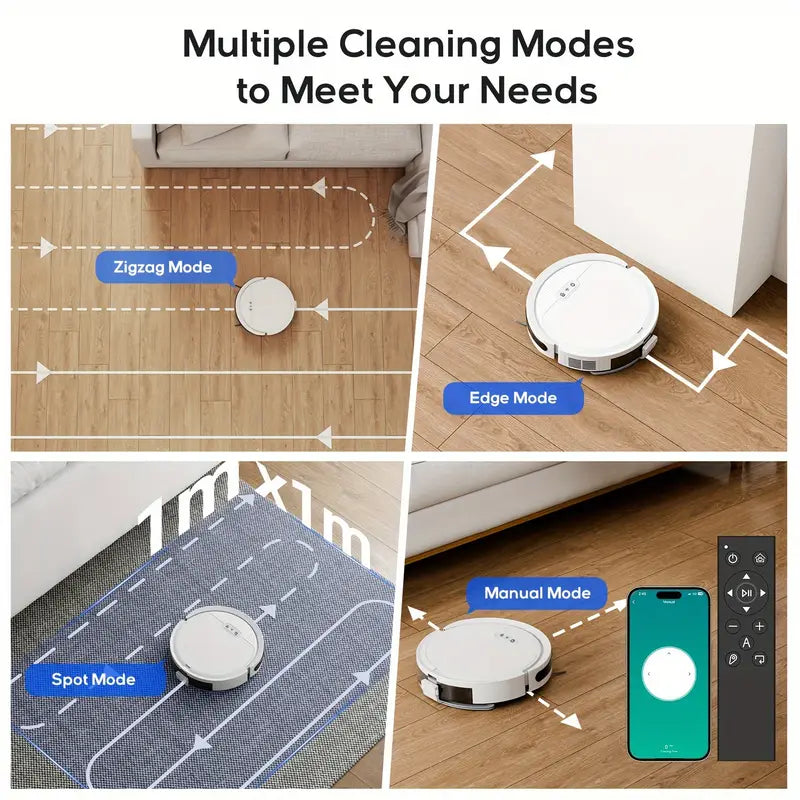 Strong Suction Multi-Cleaner/4000PA Robot Vacuum and Mop Combo