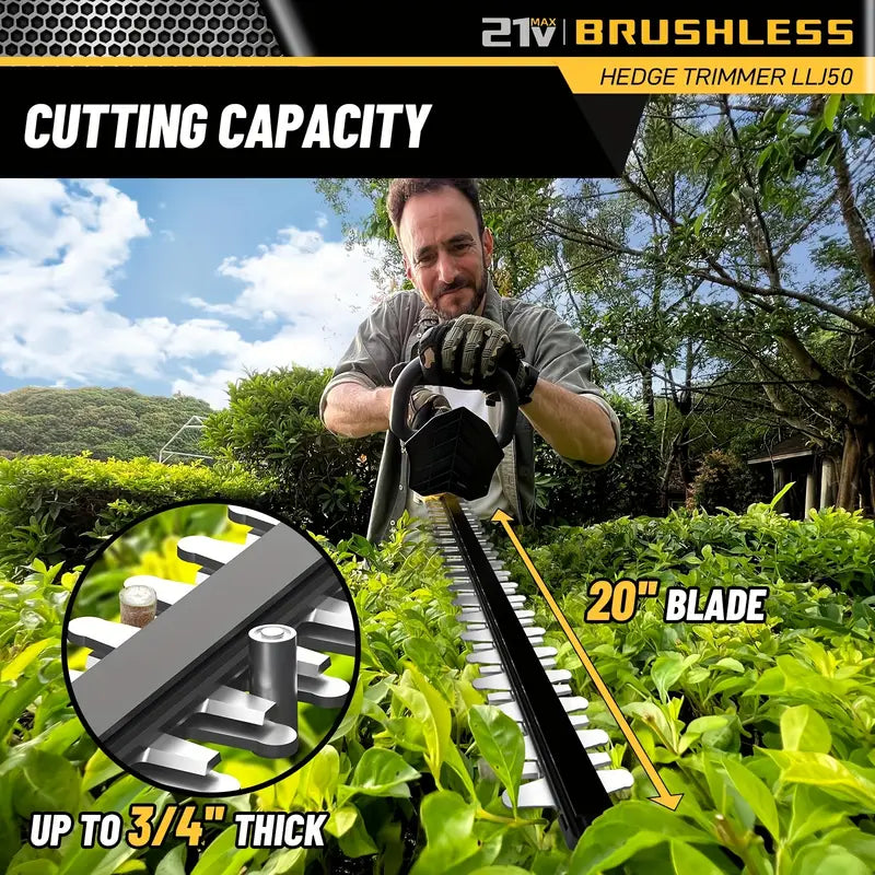 Hedge Trimmer Cordless For DEWALT 20V MAX Battery