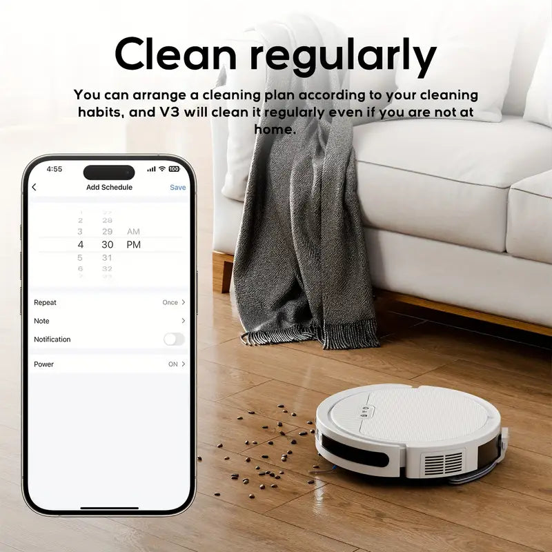 Strong Suction Multi-Cleaner/4000PA Robot Vacuum and Mop Combo