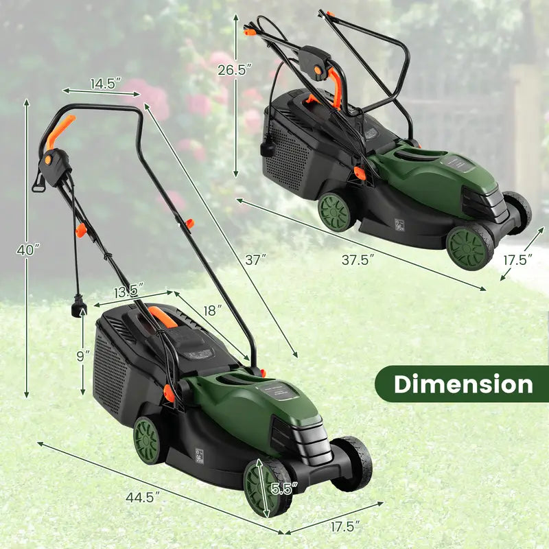 COSTWAY Electric Corded Lawn Mower