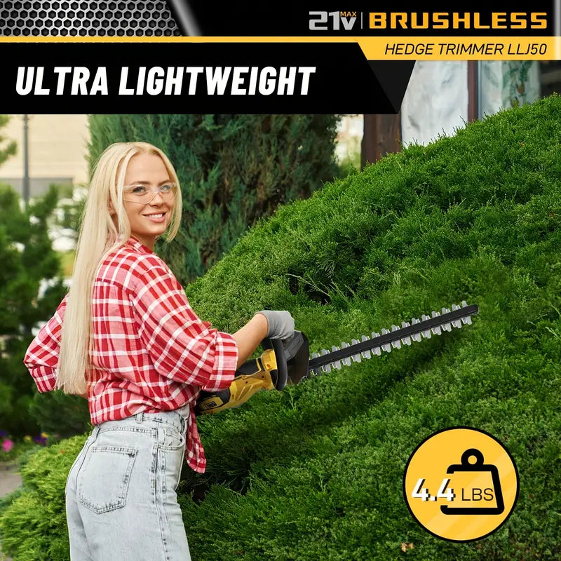 Hedge Trimmer Cordless For DEWALT 20V MAX Battery