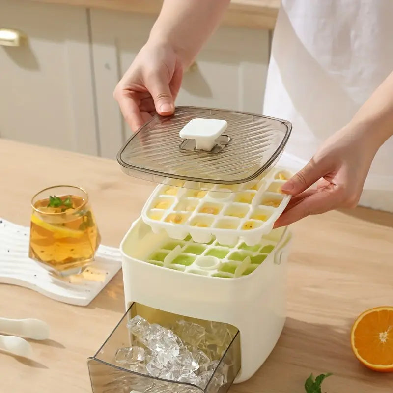 Extra-Large Ice Cube Maker – Chill Your Drinks in Style! ❄️🥃